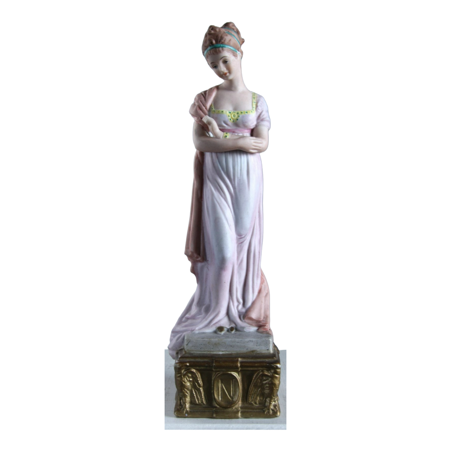 Napoleon I and Joséphine de Beauharnais Figurines, Italy, Ceramic, Circa 1975