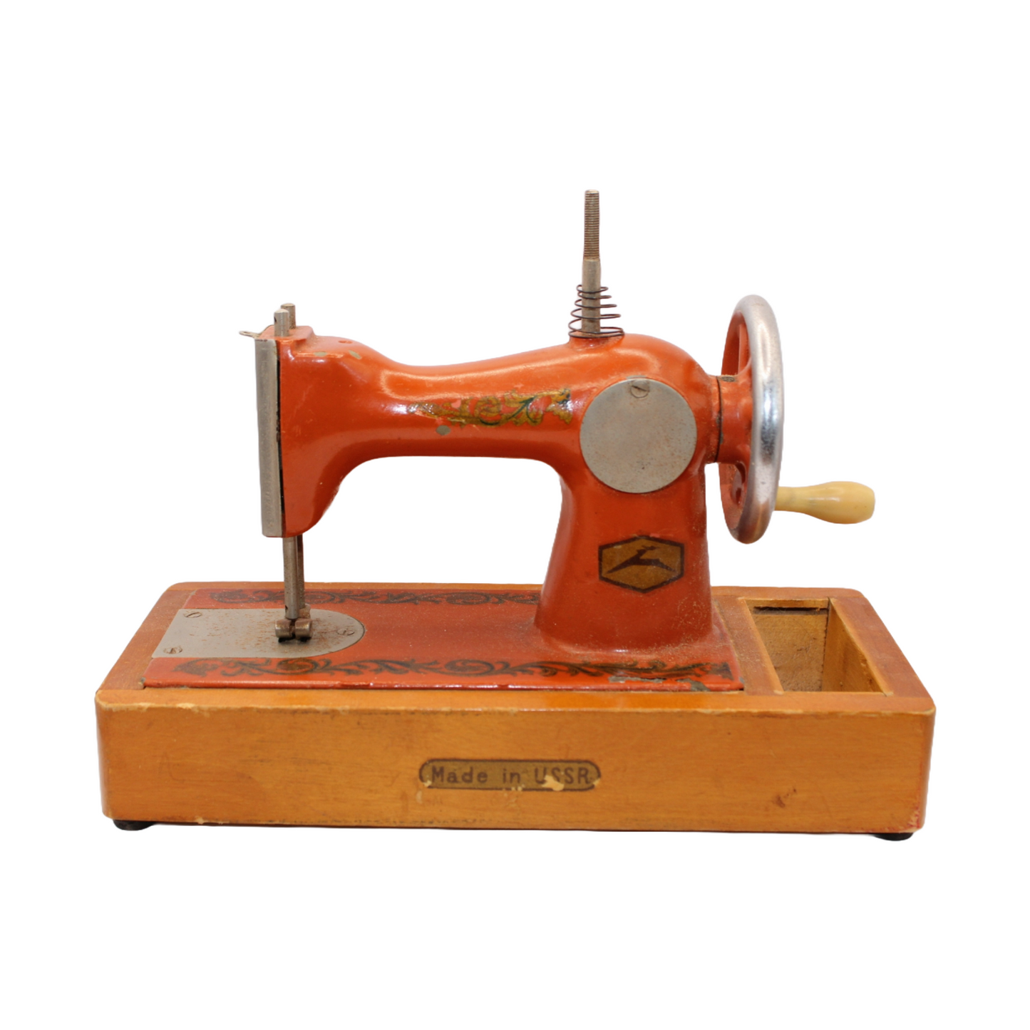 Rare USSR Child's Sewing Machine! - Singer Model - Working C