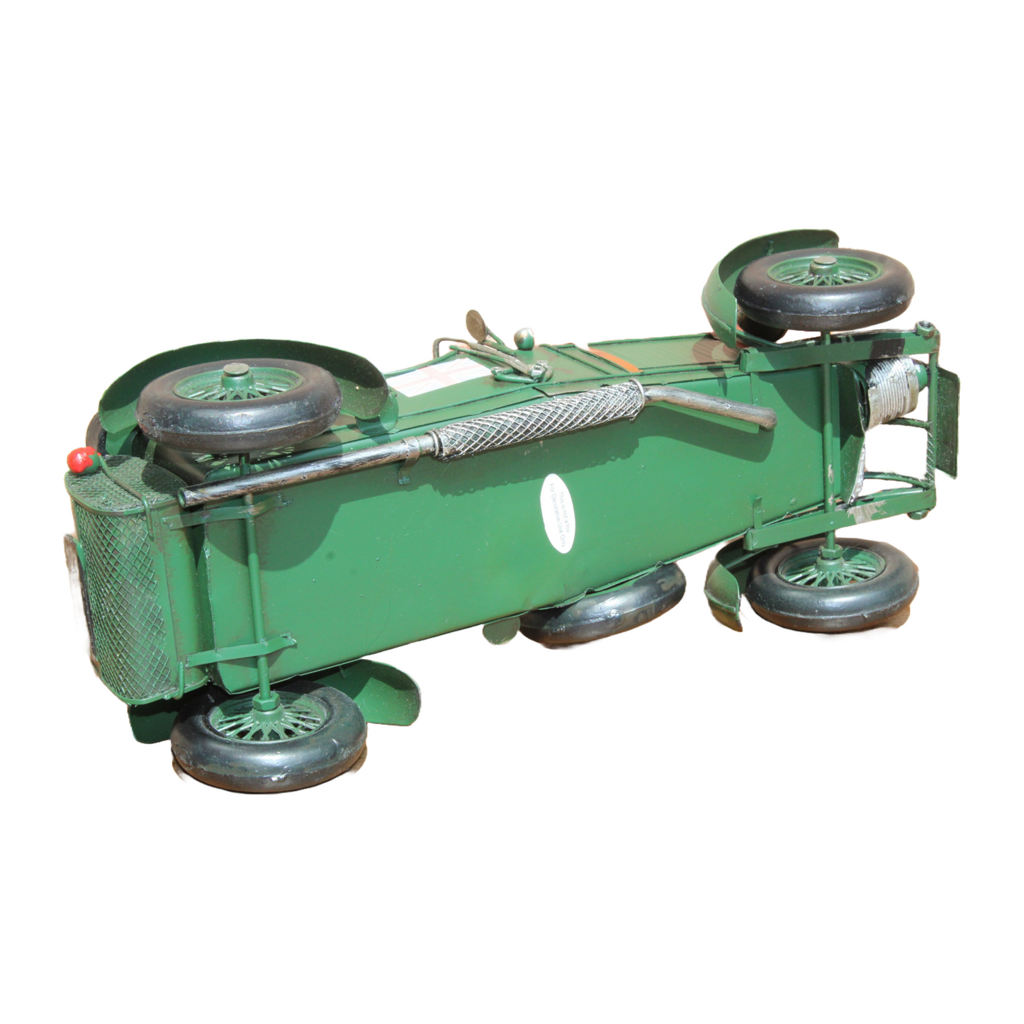 Highly Decorative Metal English Model Car (Bentley or Bugatti Re-make)!