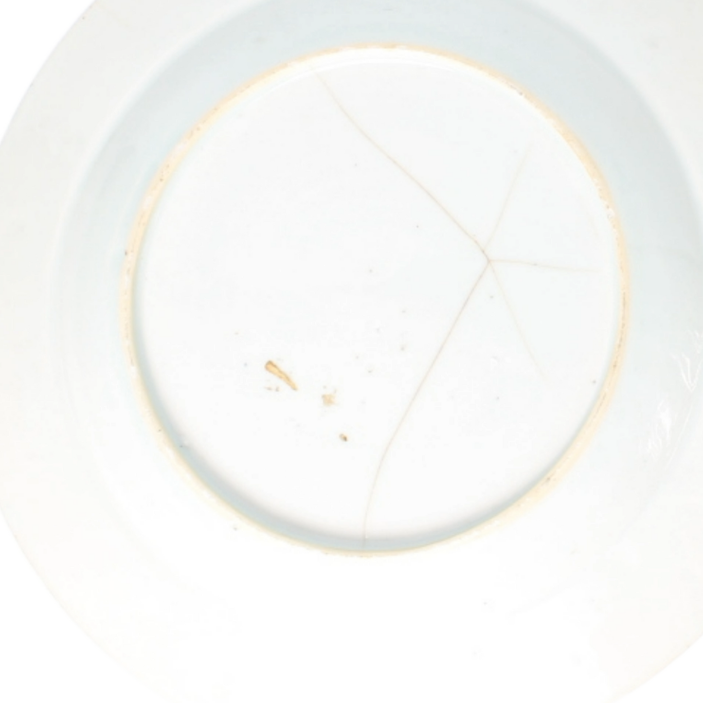 Pair of antique Chinese porcelain plates Qing dynasty – Kangxi style – ca. 1700–