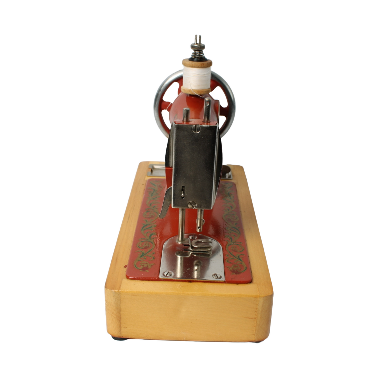 Vintage Orsha Children's Sewing Machine with Original Box - USSR Collectible