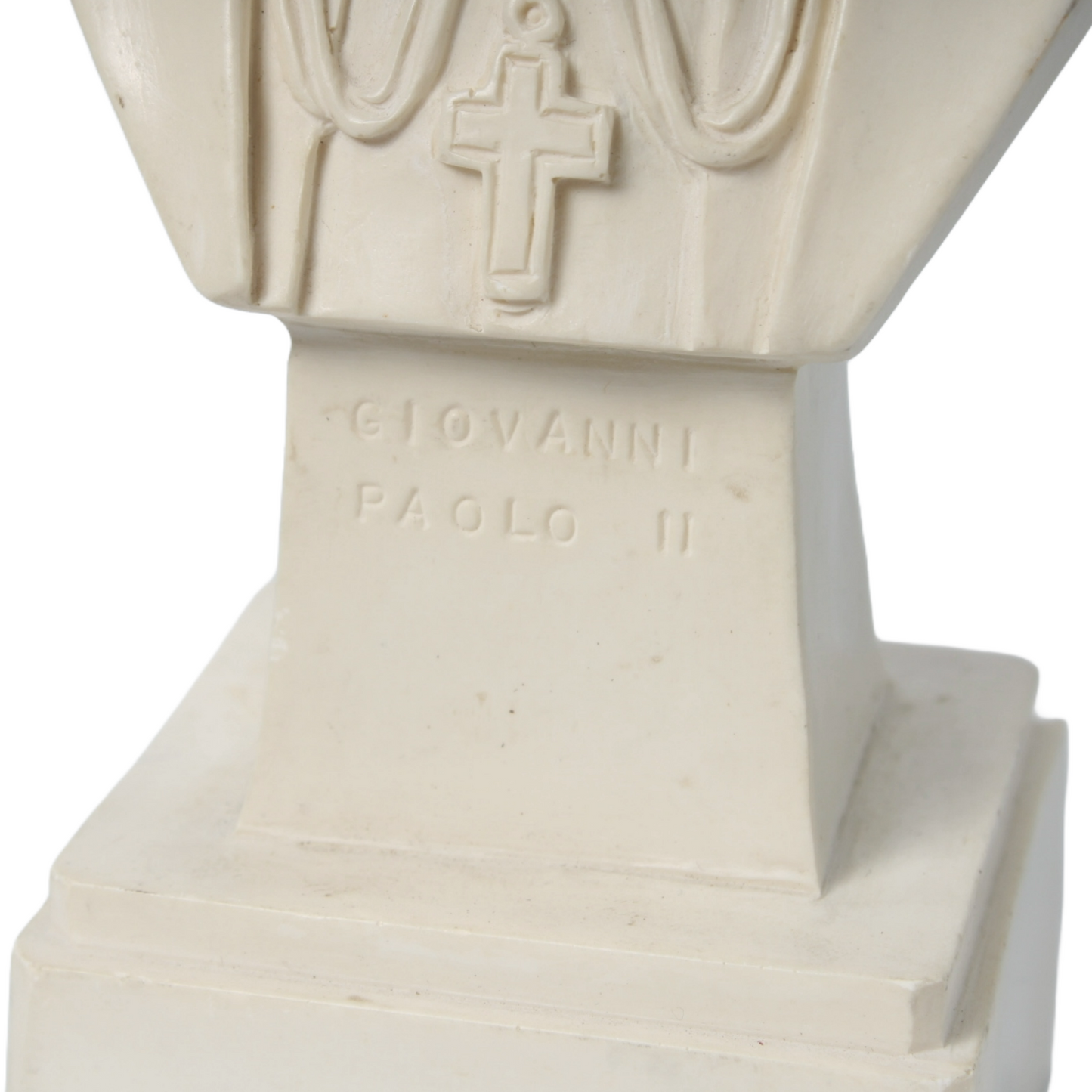 Bust of Pope John Paul II, St. John Paul II, Saint John Paul II. circa 1980