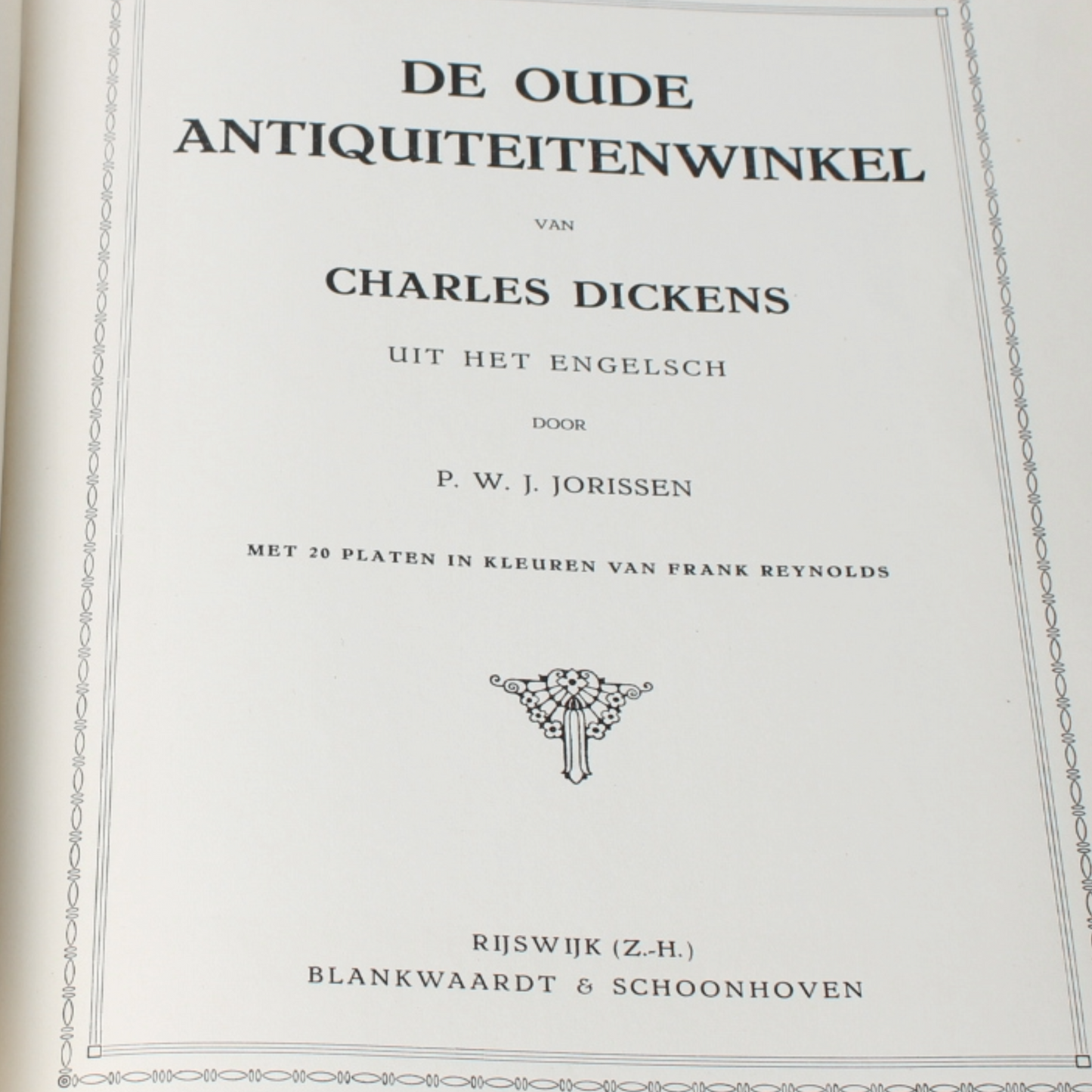 De Oude Antiquiteitenwinkel – Charles Dickens