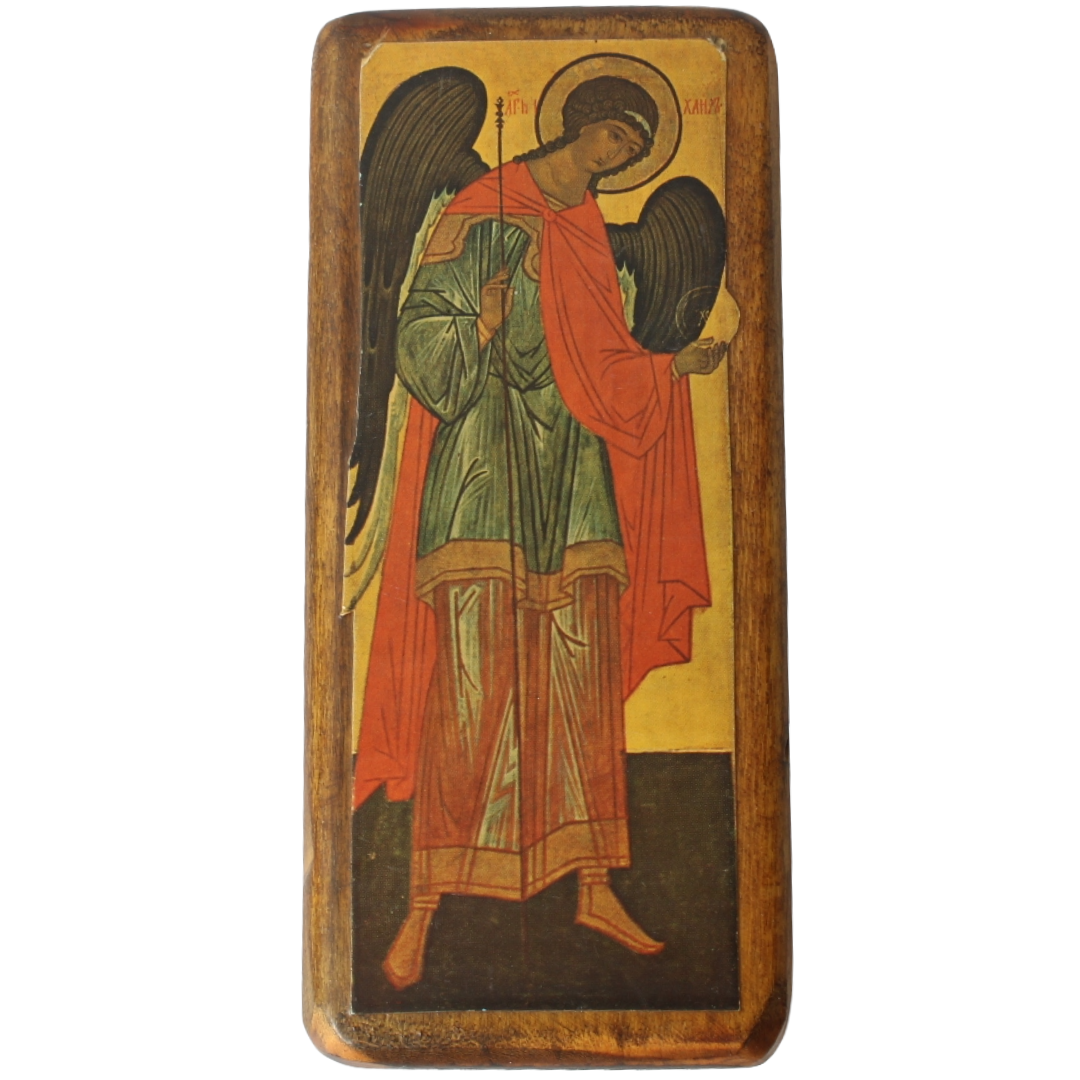 Set of Four Religious Icons – Byzantine / Orthodox Style (20th Century)