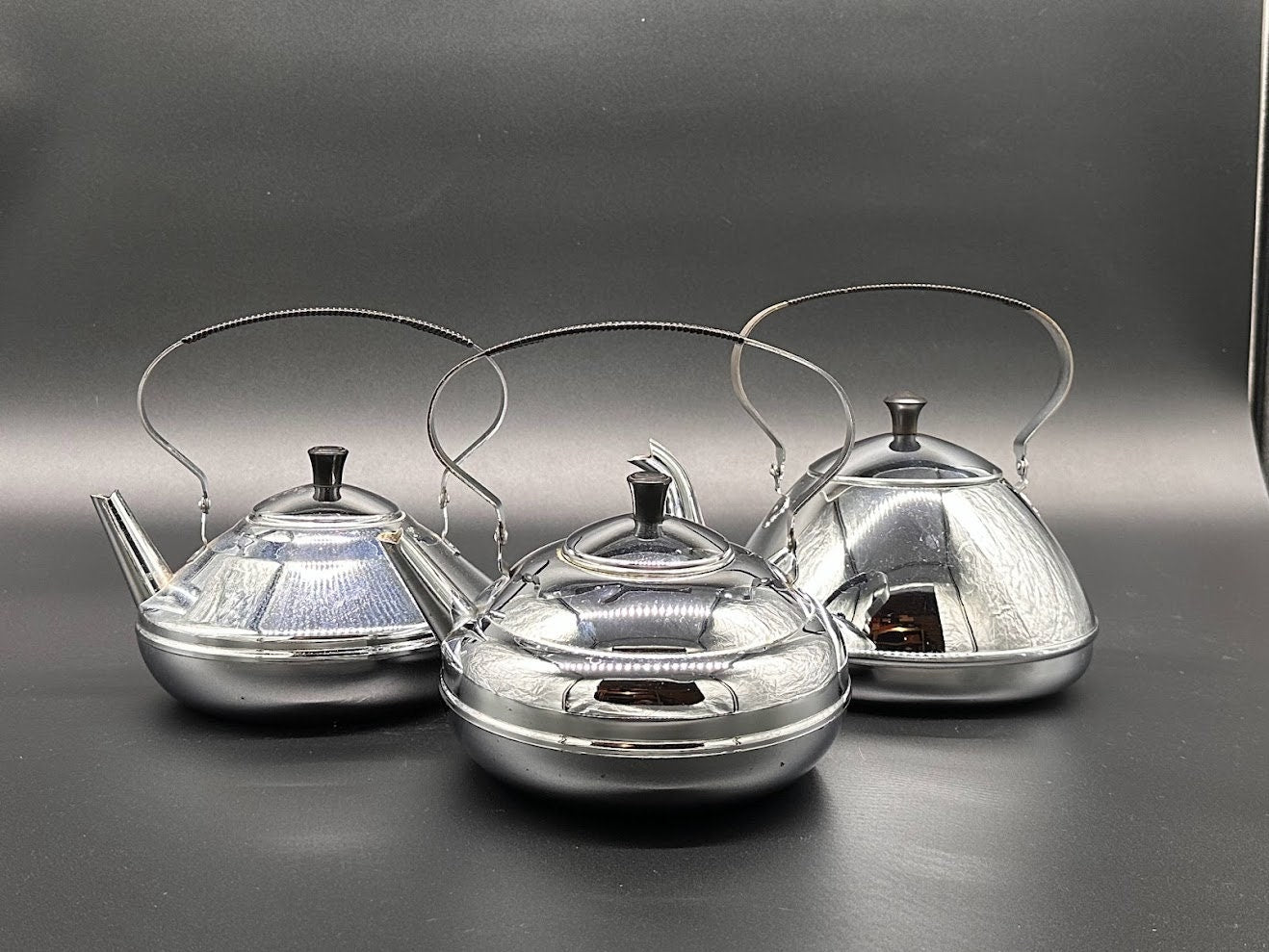 Orignele theepot / fluitketel - Jaren 50 - Retro - Vintage - Antiek - Bredemeijer - Gratis Verzending