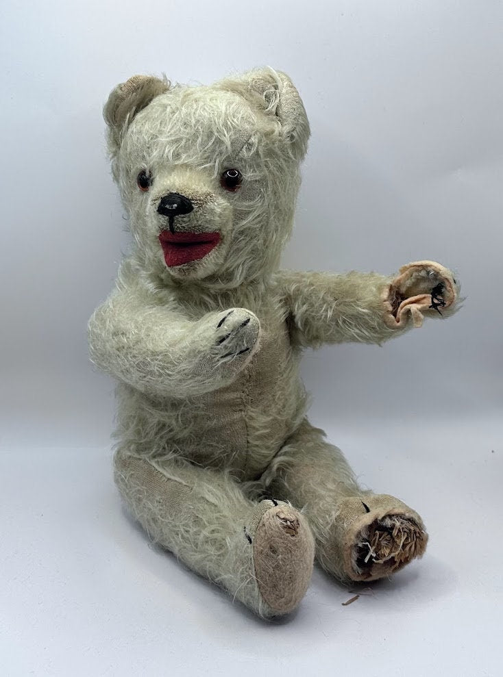 Fixer Upper: Antique Teddy Bear (Steiff / Mohair) - 1930s/40s/50s