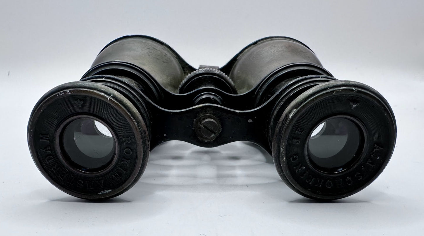 Classic Binoculars - A.J. Schokking jr. Rokin Amsterdam - Vintage home deco