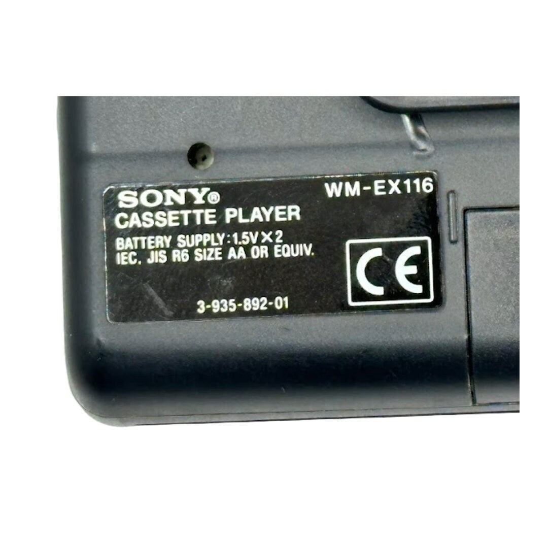 Sony Walkman - WM-EX116 - Vintage - Cassete - Retro - Popular - Collectible - Free shipping