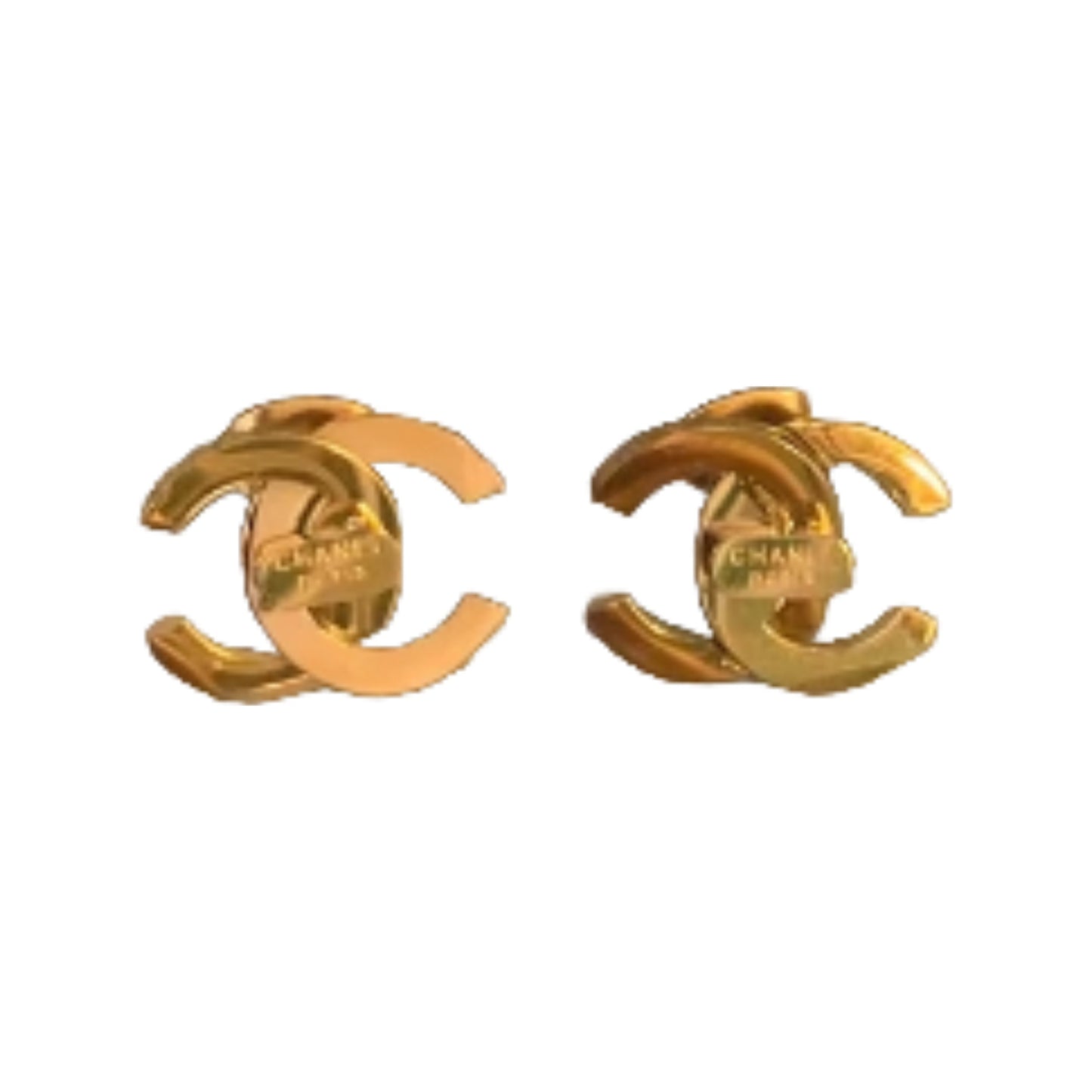 Tijdloze Elegantie: Prachtige Vintage Chanel Oorstekers