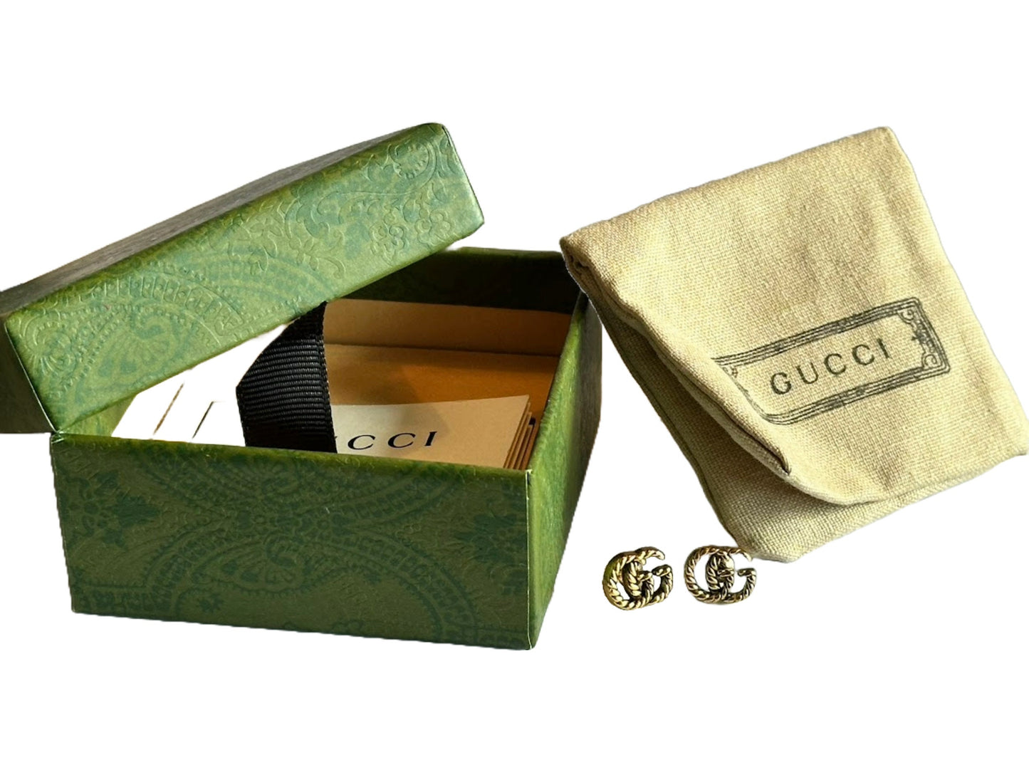 Vintage Gucci Earrings from the 80s - Stylish Retro Fashion - Earrings - Free Shipping - Gucci - Chanel - Designer earrings - Great Gift