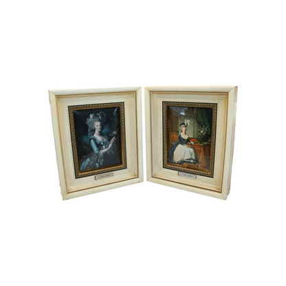 Exquisite Reproductions: Polysmalt Paintings of Marie Antoinette