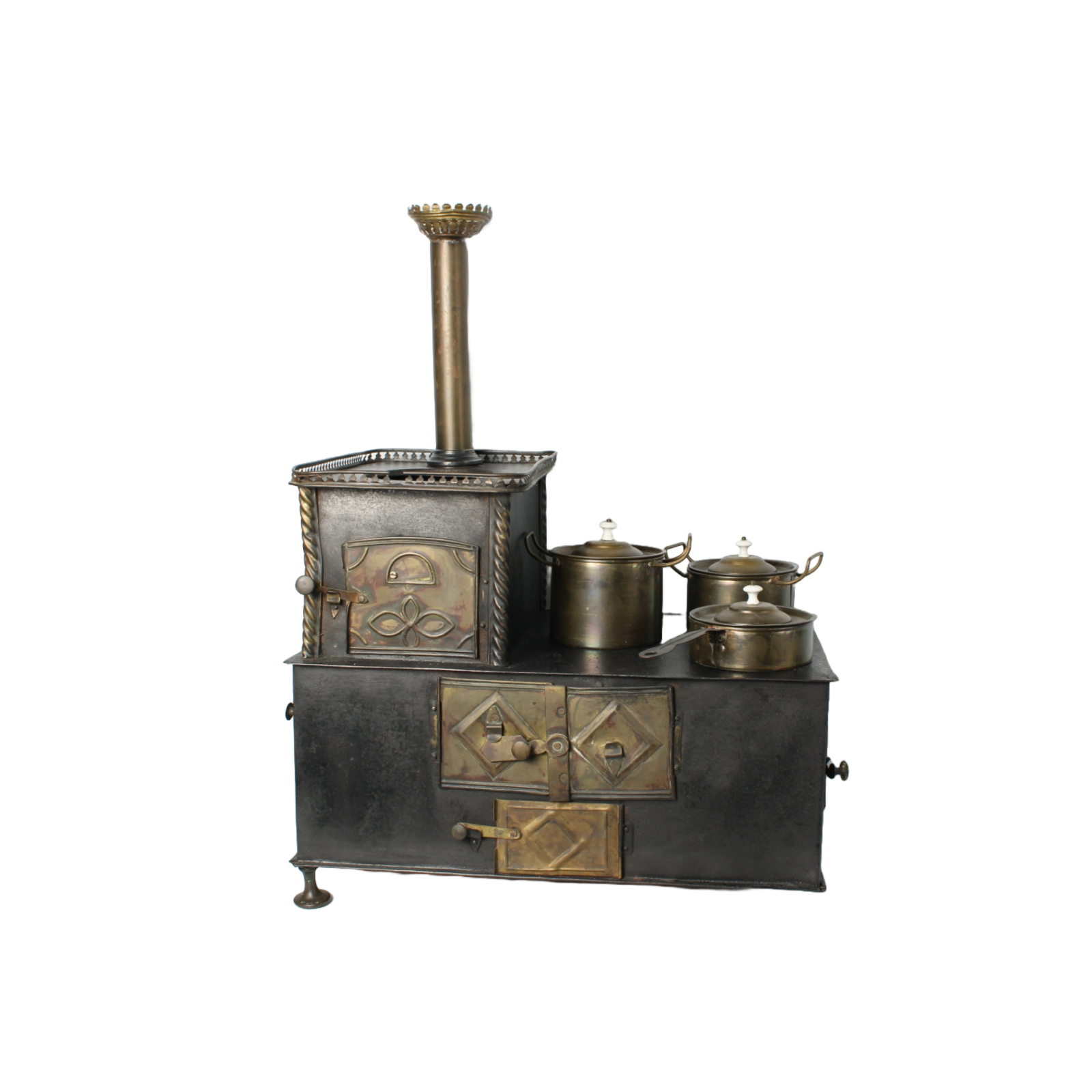 Antique Miniature Toy Stove ca. 1890–1915 | Height 45 cm / 17.7 inch |