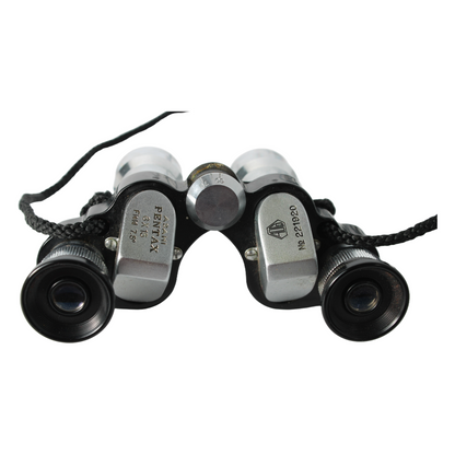Vintage Asahi Pentax 6x15 Binoculars with Leather Case | Compact Opera Glasses
