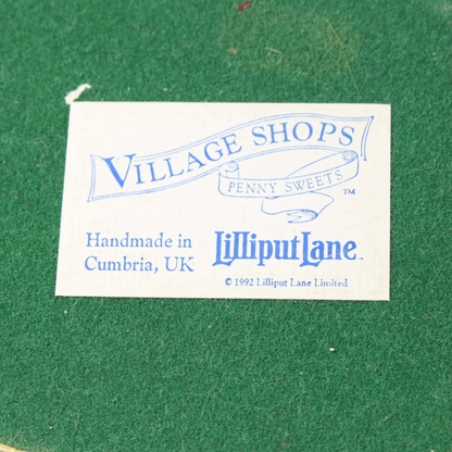 Lilliput Lane "Penny Sweets" 1992 Village Shop Handmade UK Miniature Collectible