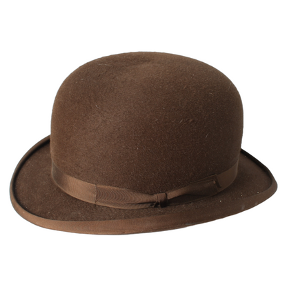 Antique Brown Bowler Hat (Size 60) and Hat Stretcher – Wegener & Allie Maillard