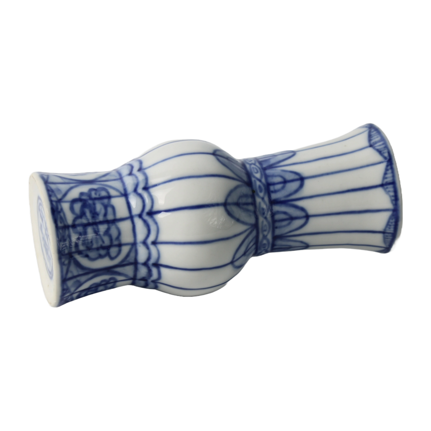 Small Blue and White Porcelain Vase - Traditional Chinese Design