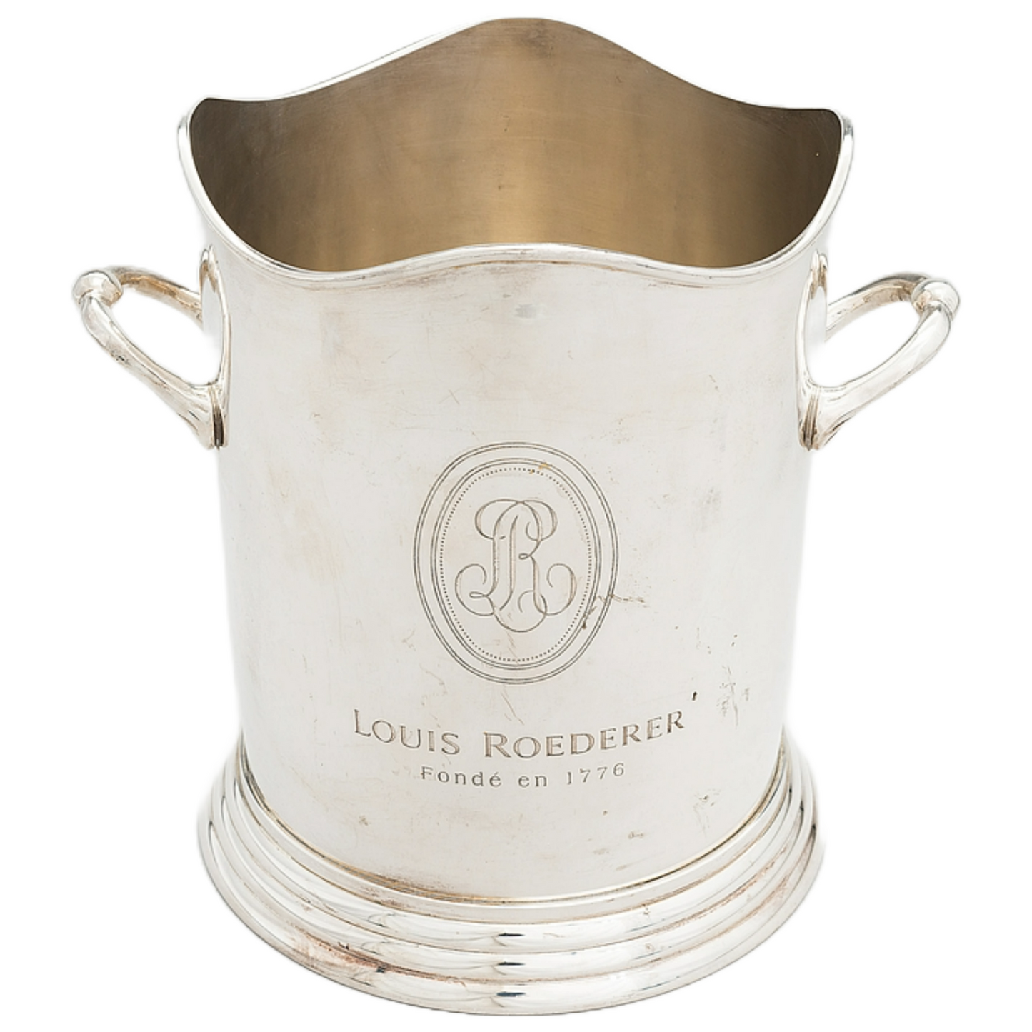 Champagne Cooler - Silver Plated Brass - Louis Roederer