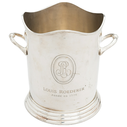 Champagne Cooler - Silver Plated Brass - Louis Roederer