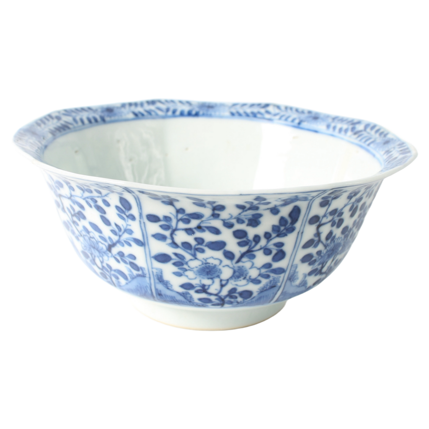 Rare Chinese Blue and White Porcelain Bowls | Kangxi & Qing Dynasty | Antique