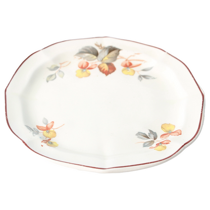 Vintage Floral Dinnerware Set | Société Céramique Maastricht | Handmade Dutch