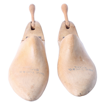 Vintage Wooden Shoe Stretchers – Made by Sardi Testi & Co., Milano