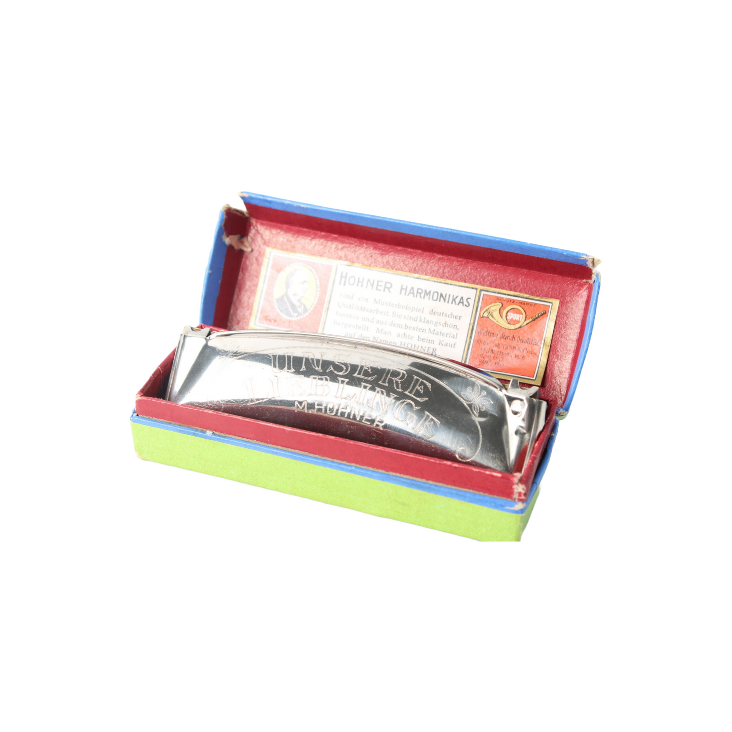 Vintage Hohner Harmonica – "Unsere Lieblinge"