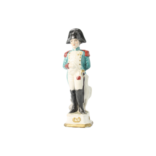 Hand-Painted Porcelain Figurine of Napoleon Bonaparte, Circa 1930-1950