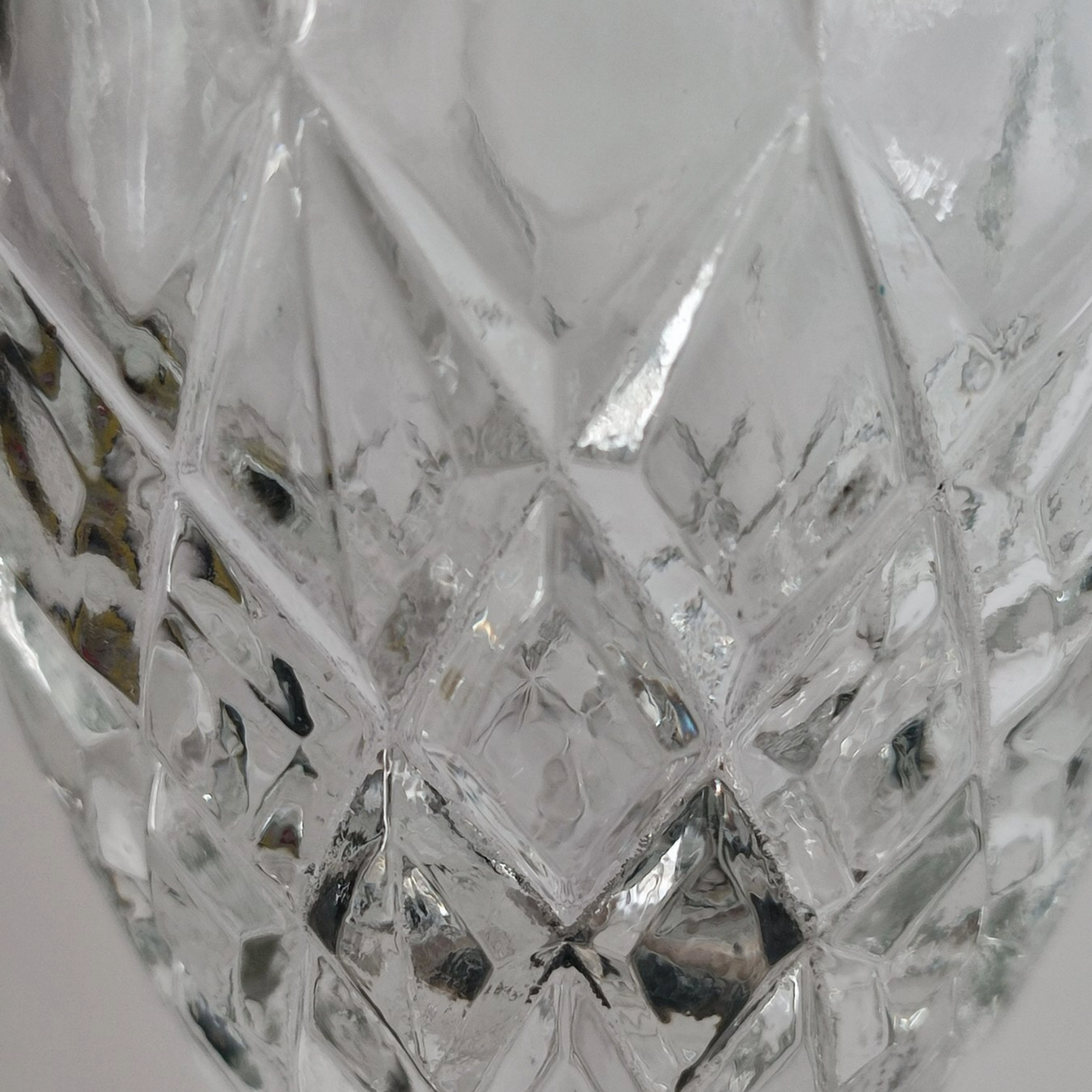Vintage Silver-Plated Crystal Brandy Decanter, Gio Buton, Italy, Circa 1950-1960