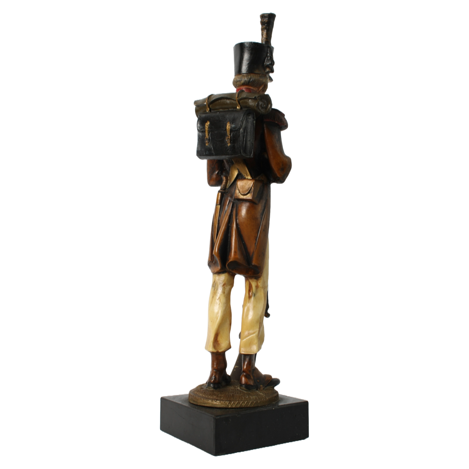 Hand-Painted Soldier Figurine by S. Pazopoulou, Greek Maker