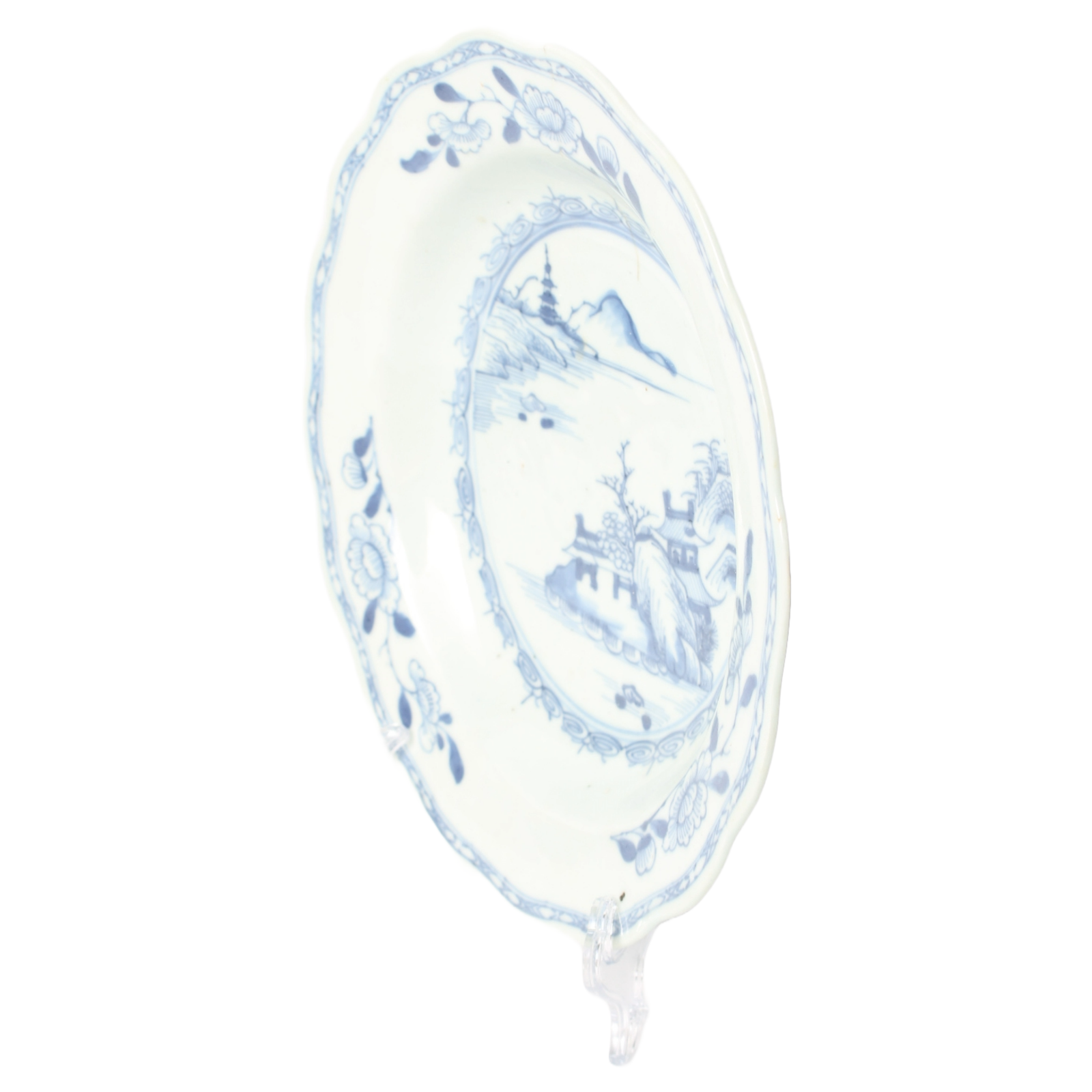 Stunning Antique Chinese Porcelain Plate - Qing Dynasty
