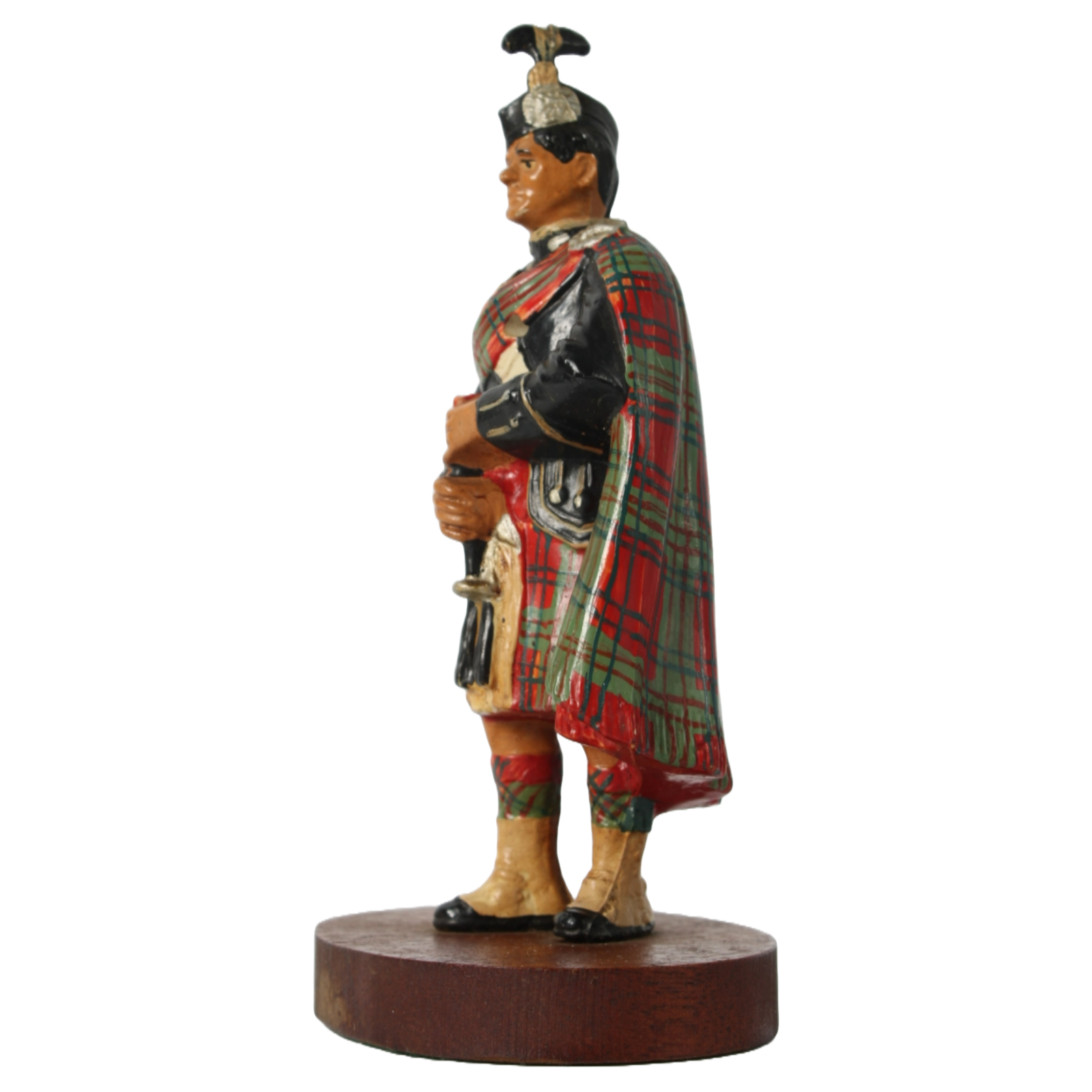 Hand-Painted MacGregor Advertising Figure, Scottish Attire, 15 cm Tall, Vintage