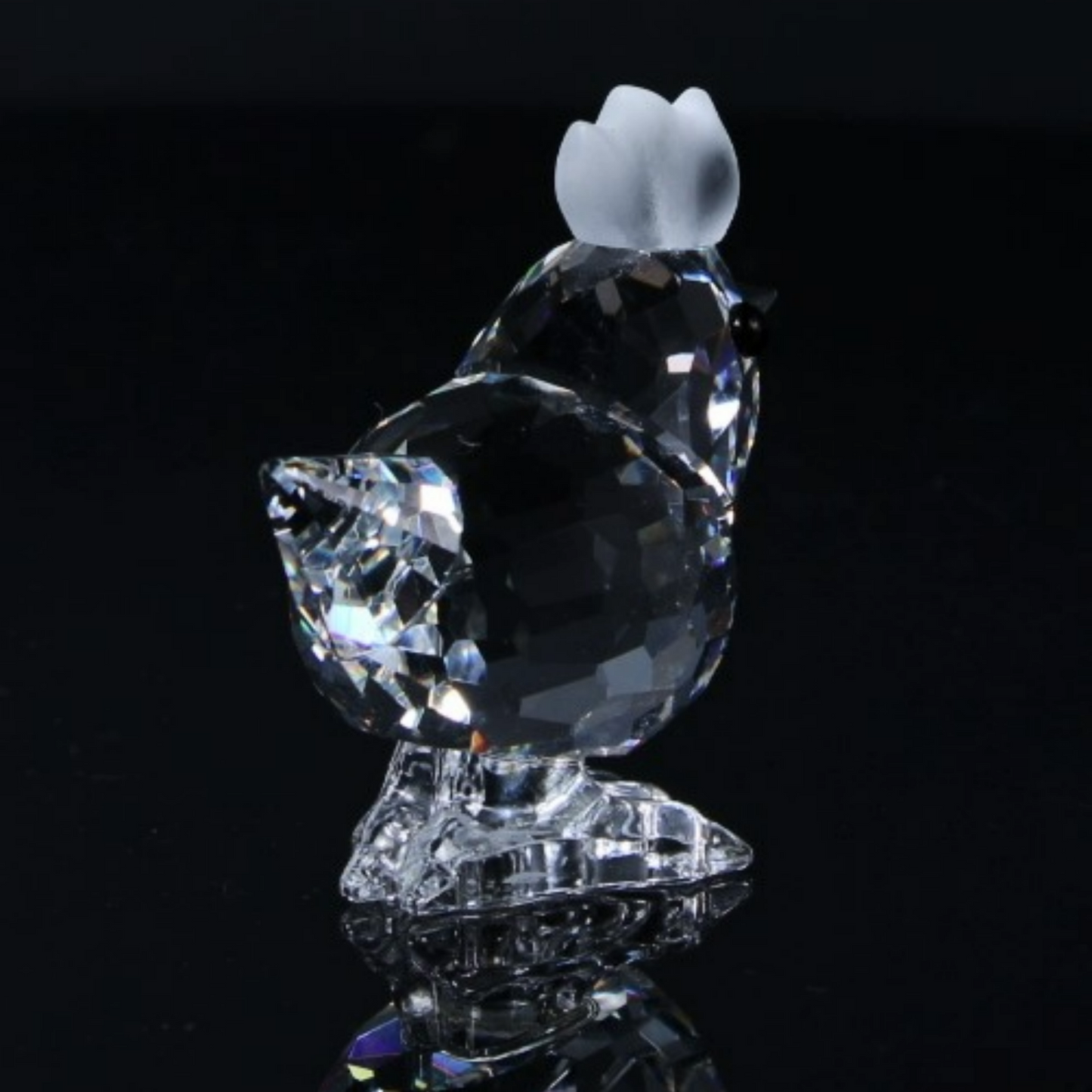 Swarovski Chicken Mini Figurine - Includes Original Box and Certificate