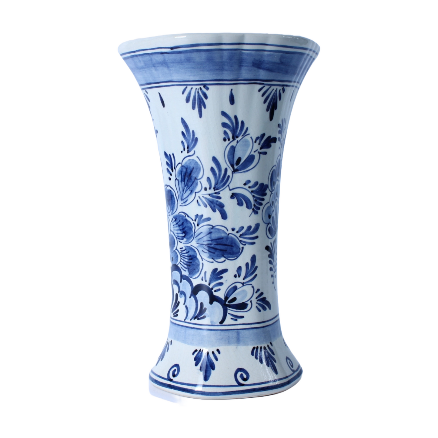 Beautiful Delft Blue Vase from the Early 1960s