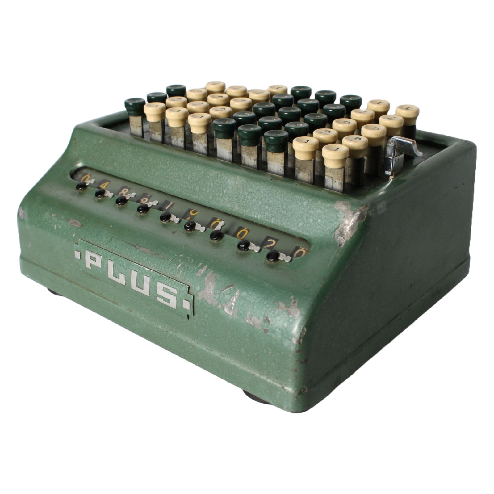 Vintage Mechanical Calculator | Bell Punch "PLUS" Rapid Adder | Model 509/C |