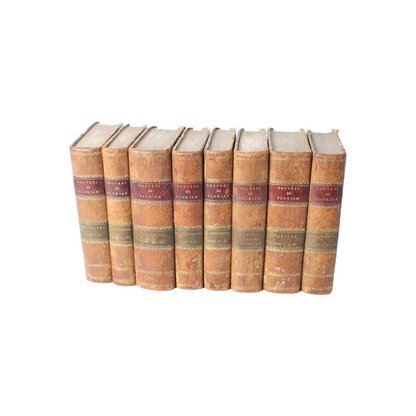 Complete Set of 8 Antique Books by Jean-Pierre Claris de Florian (1810-1816)