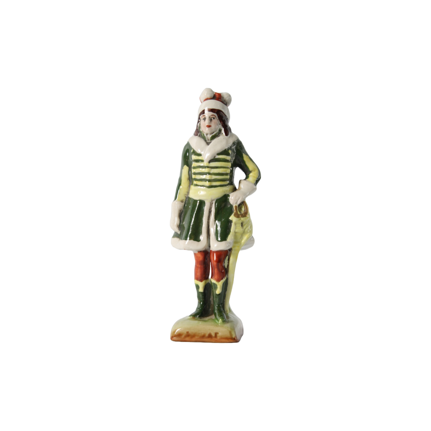Handcrafted Porcelain Figurine of Joachim Murat, Scheibe Alsbach