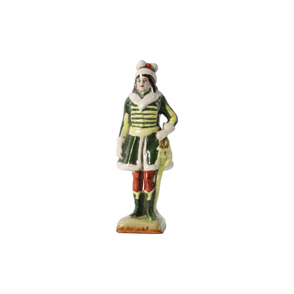Handcrafted Porcelain Figurine of Joachim Murat, Scheibe Alsbach
