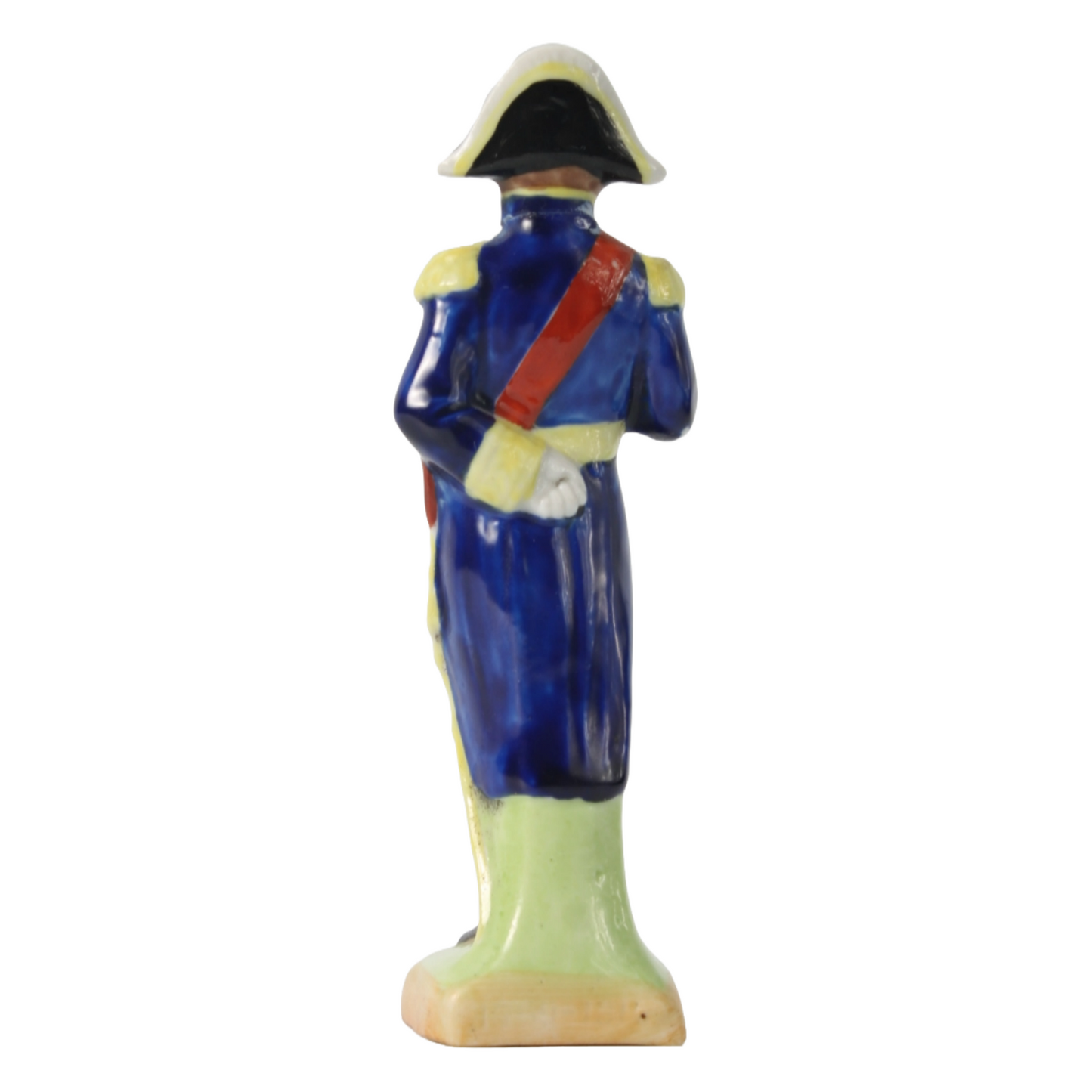 Hand-Painted Porcelain Figurine of Marshal Michel Ney by Kister Scheibe Alsbach,