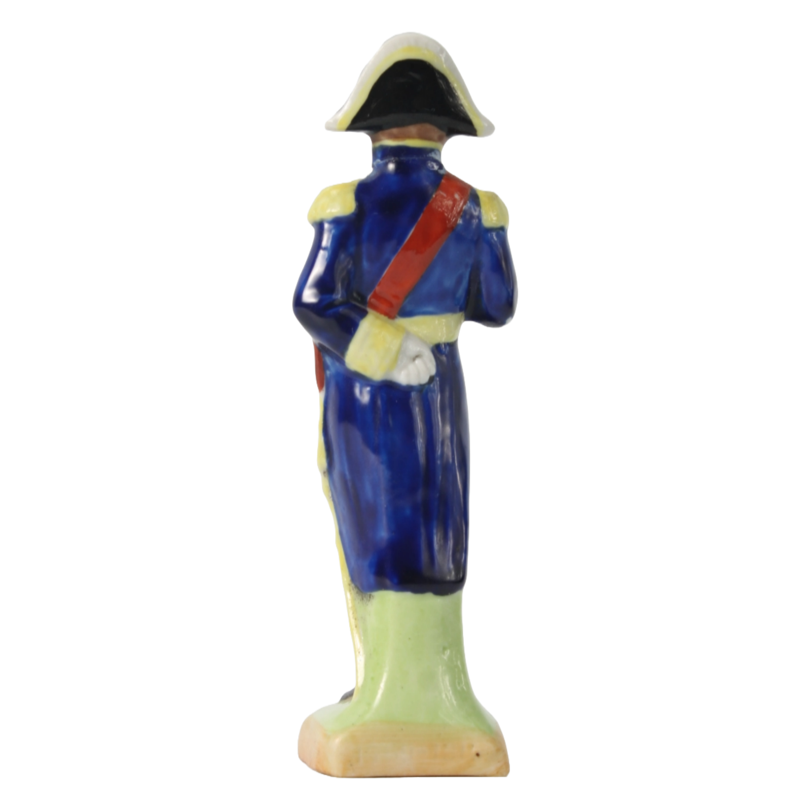 Hand-Painted Porcelain Figurine of Marshal Michel Ney by Kister Scheibe Alsbach,