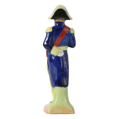 Hand-Painted Porcelain Figurine of Marshal Michel Ney by Kister Scheibe Alsbach,
