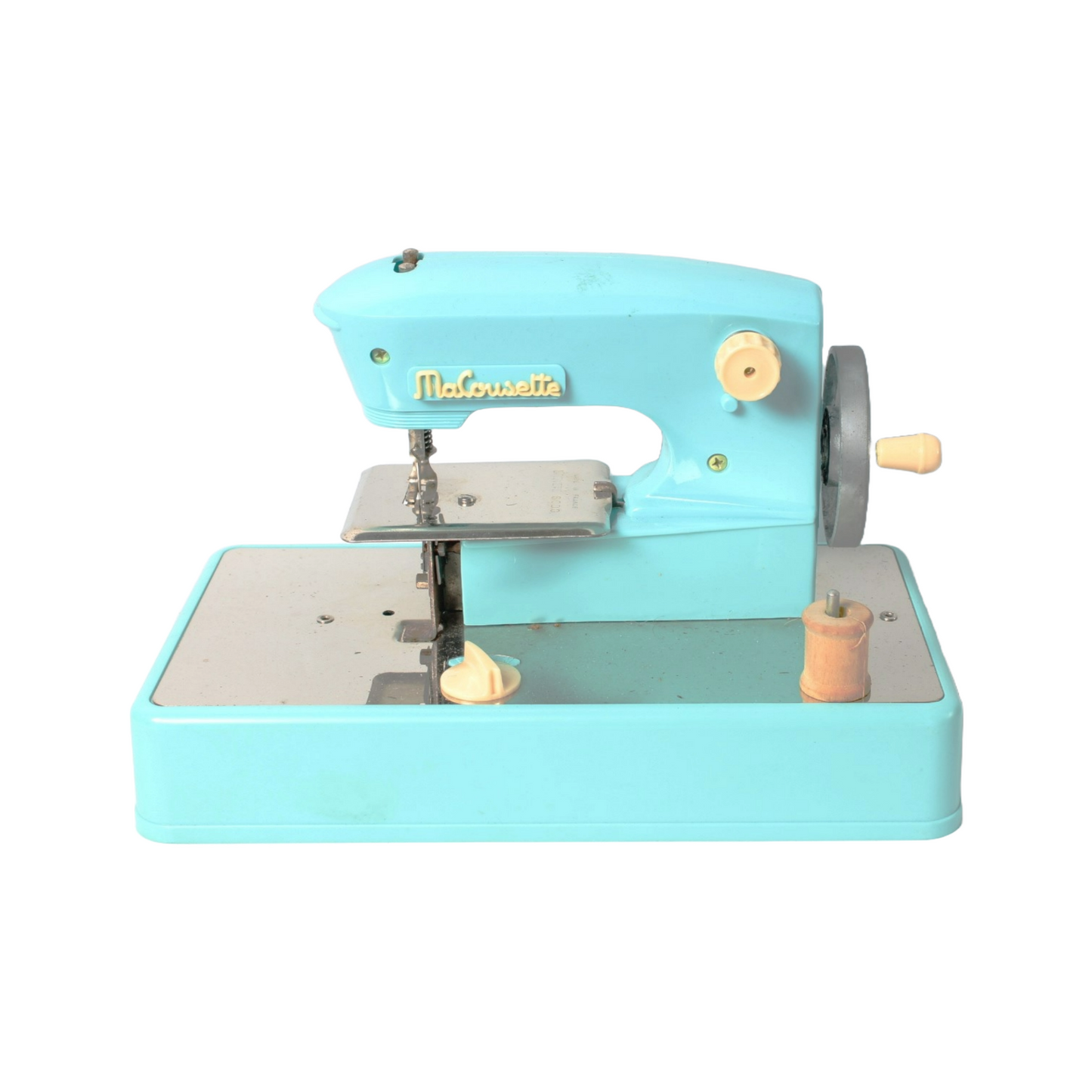 Vintage 1960s MaCousette Children's Sewing Machine with Original Box