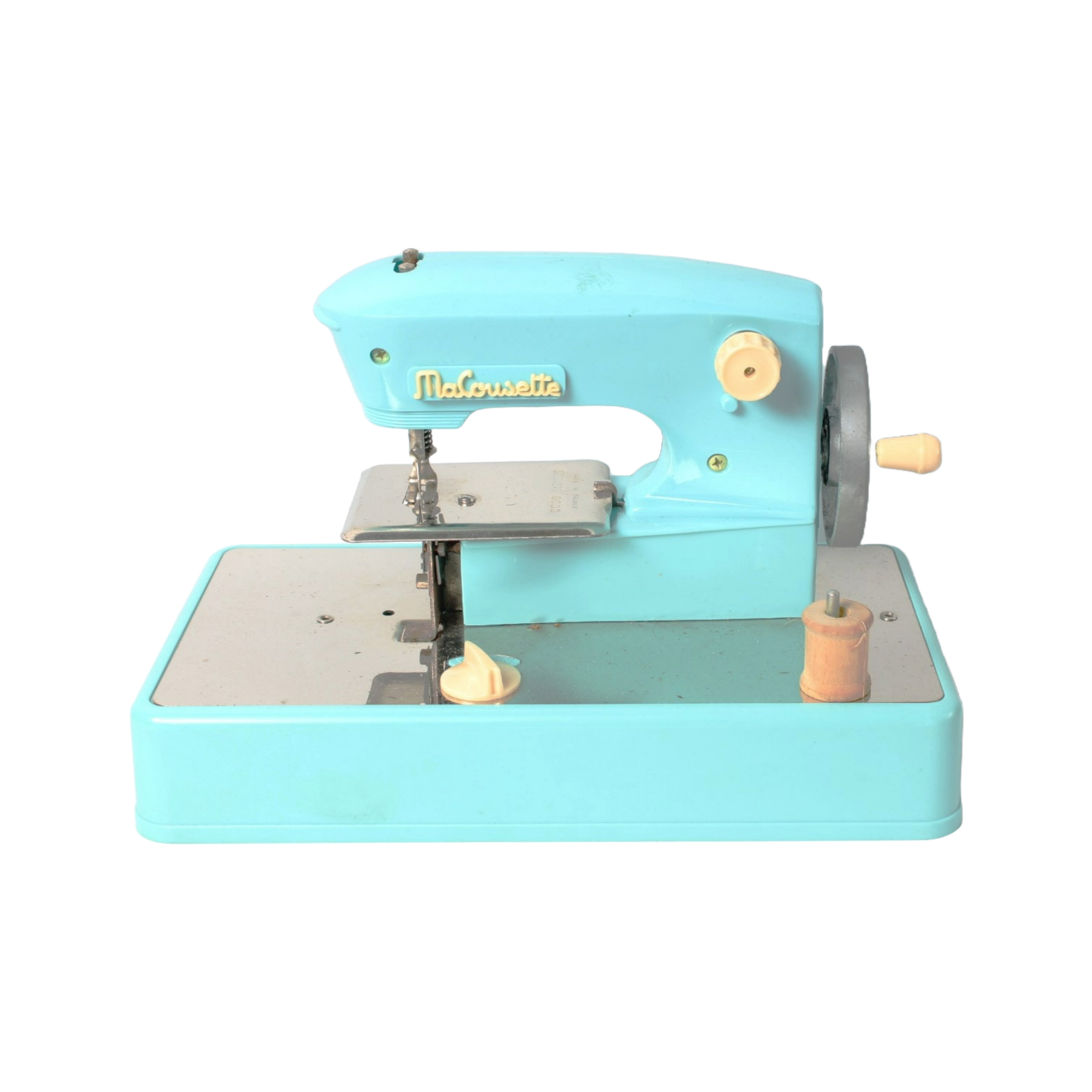 Vintage 1960s MaCousette Children's Sewing Machine with Original Box