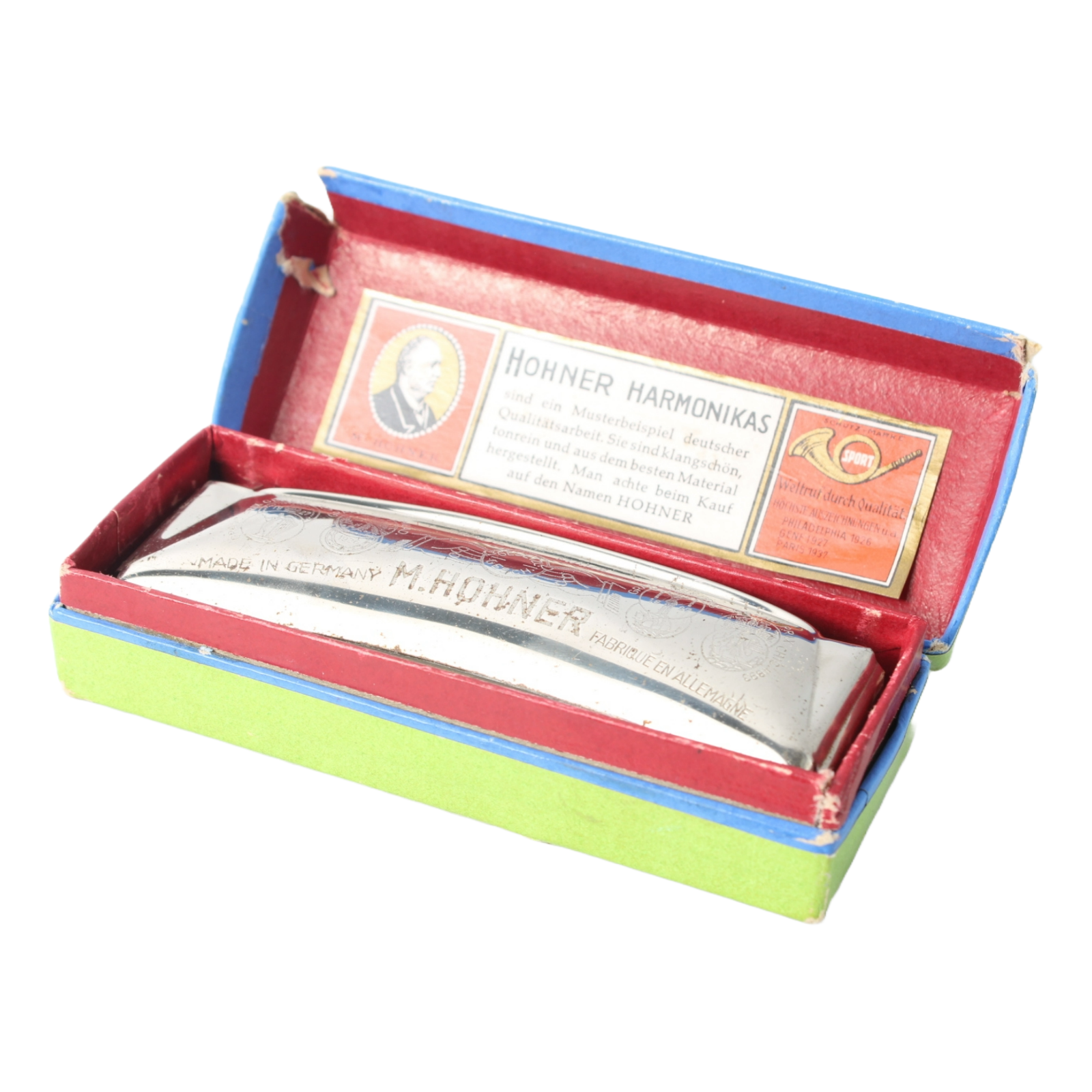 Vintage Hohner Harmonica – "Unsere Lieblinge"