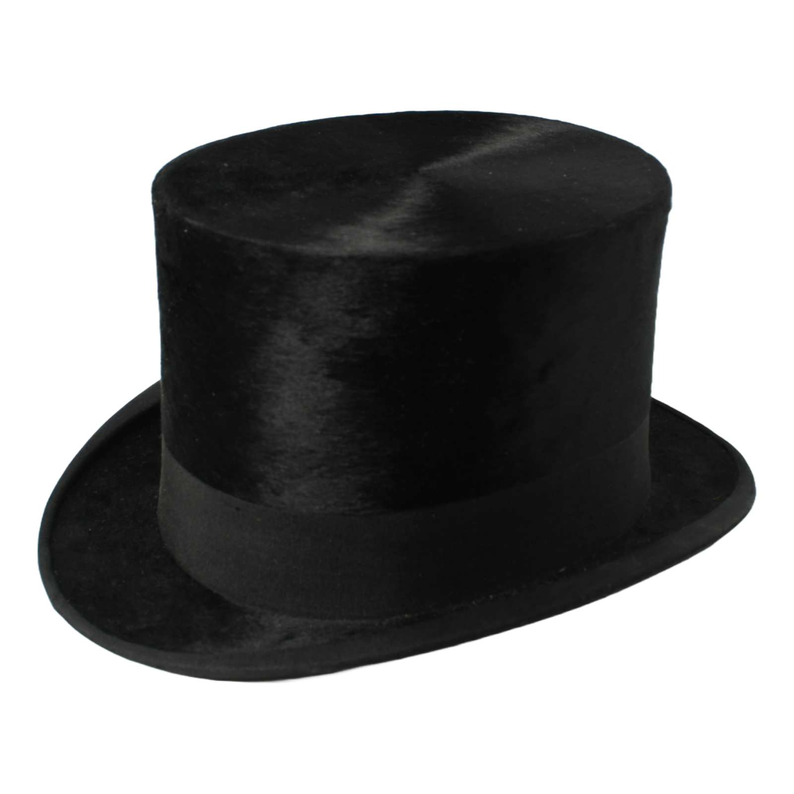 Antique Moleskin Top Hat by Drickson & Co, London - With original box