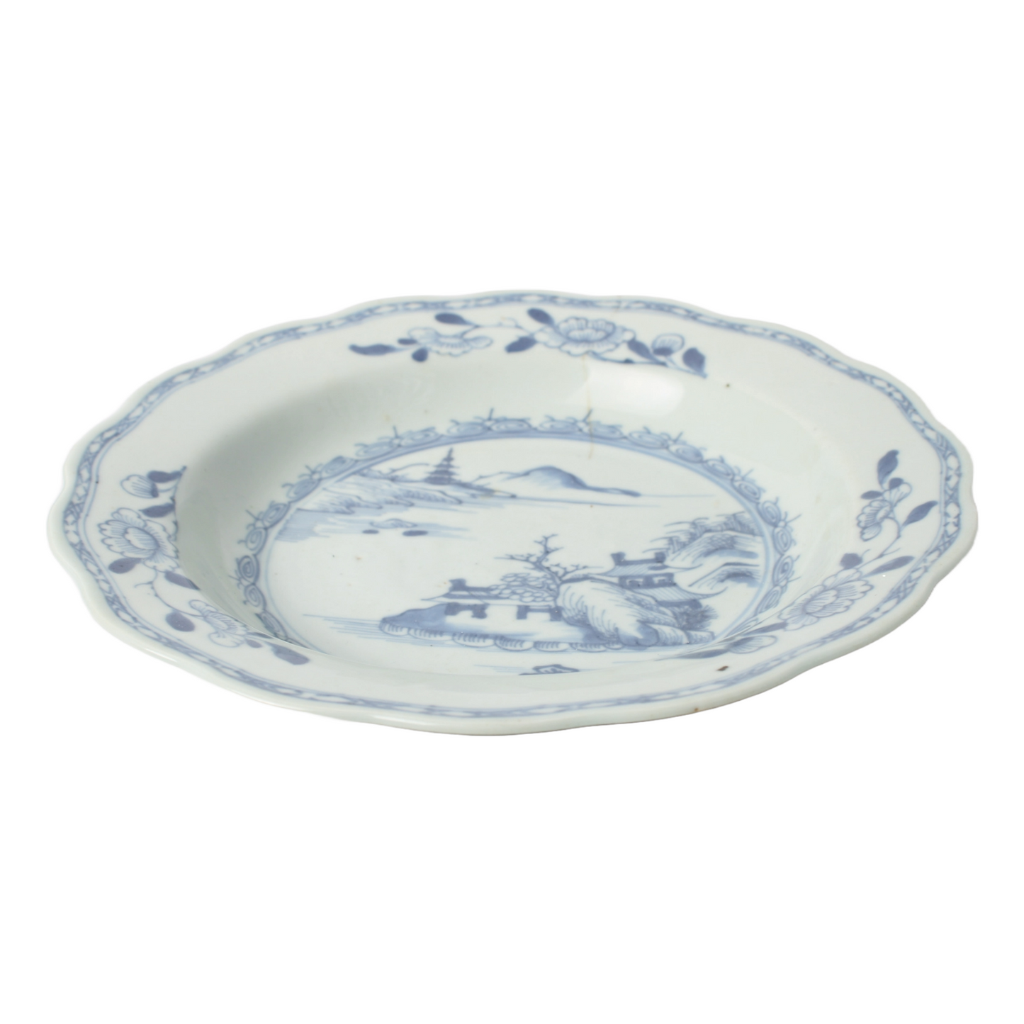 Stunning Antique Chinese Porcelain Plate - Qing Dynasty