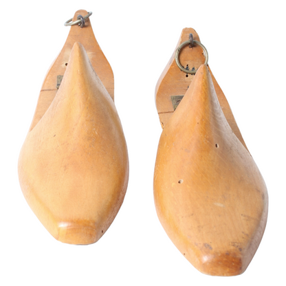 Vintage Wooden Shoe Lasts – Classic European Shoemaking Forms
