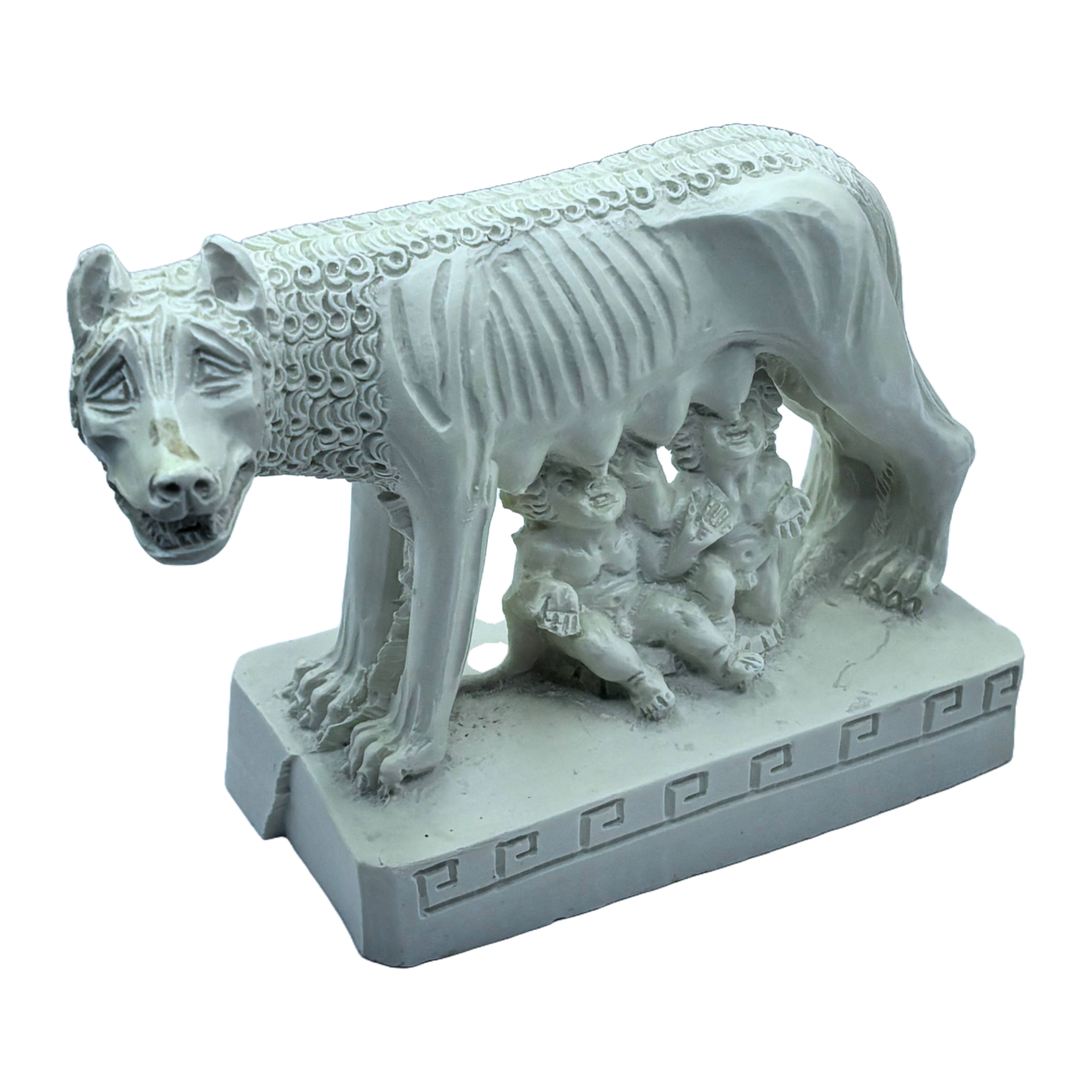 Beautiful Reproduction of the She-Wolf with Remus and Romulus - Vintage Home Dec