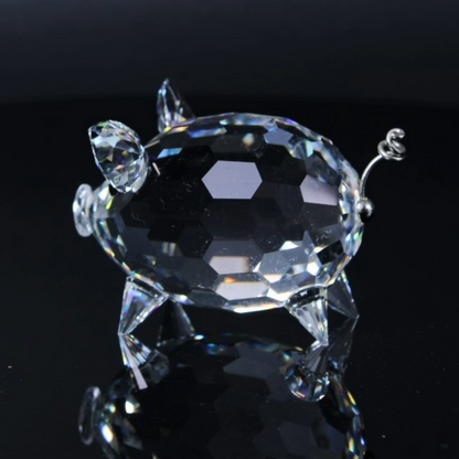 Swarovski Crystal Pig Mini 10028 Box