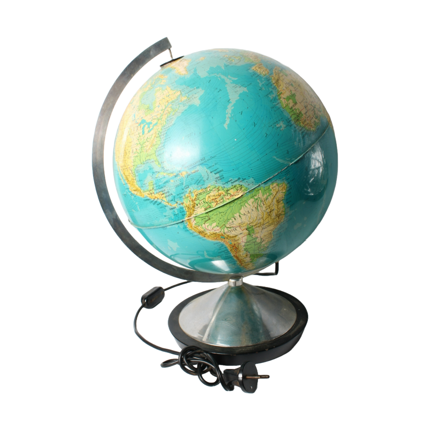 Illuminated Globe - Golina Cartographie Amsterdam, 1973