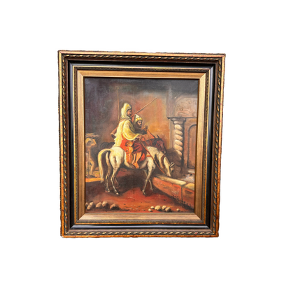 Beautiful Oil Painting - Conquest of Jerusalem - Unique Artwork!